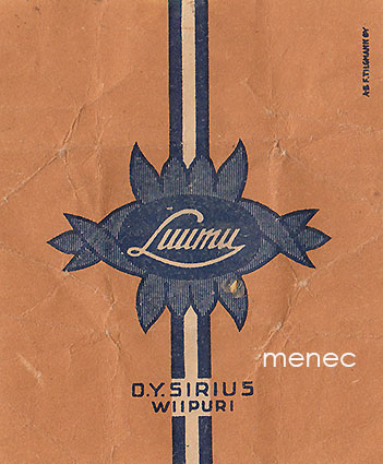 Luumu, makeisetiketti 