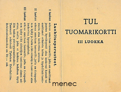 III luokan tuomarikortti, Helsingin Jyry 