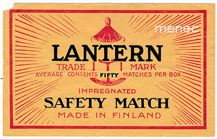 Vientietiketti, iso, Lantern 