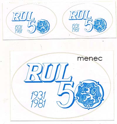 Reserviupseeriliitto, 3 kpl 50-vuotistarroja 