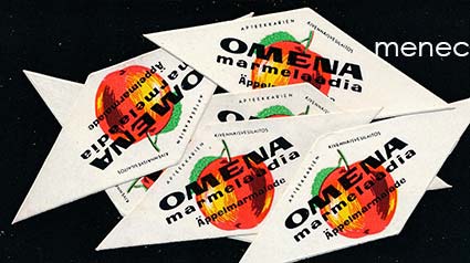 Omena marmelaadia, pieni, 6 kpl 