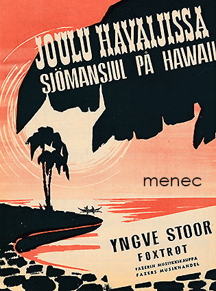 Joulu Havaijissa, nuotit 