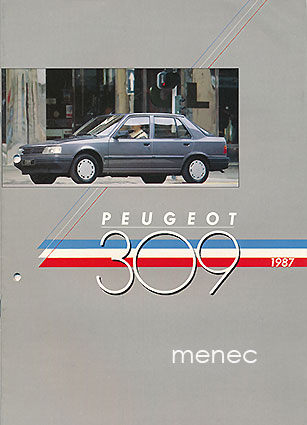 Peugeot 309 1987, esite 