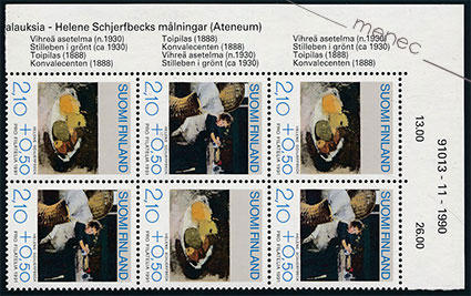 Pro Filatelia 1991, numerokuusilo 