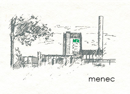 Metsä-Rauma, paksulle erikoiskartongille painettu postikortti 