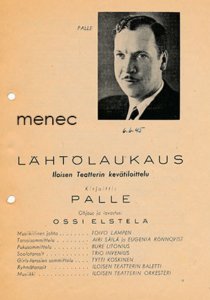 Lähtölaukaus. Iloisen Teatterin kevätiloittelu 