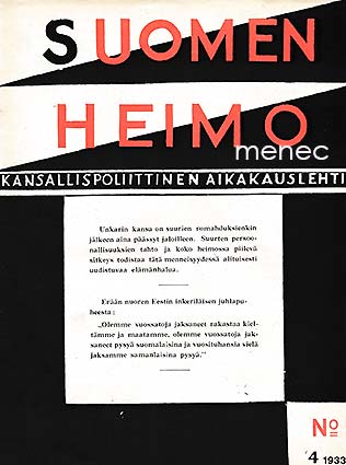 Suomen heimo  1933,4