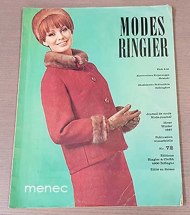 Modeles ringier. Automne 1966/67 