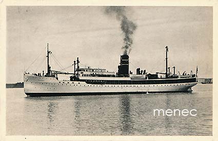 S/S Ariadne, taustatekstinen variantti 