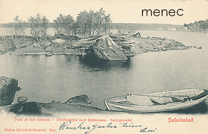 Pietarsaari, sisäsatamaa, Alholmsliden med Kittholmen, Smörgrundet 