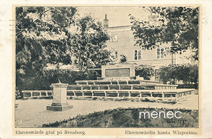 Helsinki, Suomenlinna, Ehrensvärdin hauta 