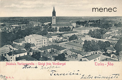 Turku, näköala Vartiavuorelta 