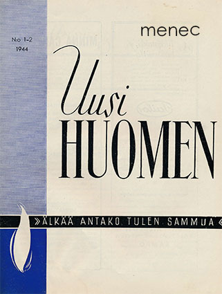 Uusi Huomen  1944,1