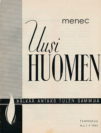 Uusi Huomen  1941,1