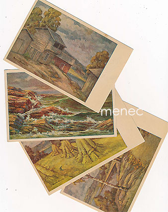 Alanko, Aarne - Omakustannesarjaa Suomi-Finland, 4 kpl 