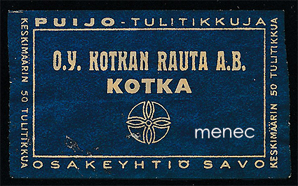 Kauppiasetiketti, Kotkan Rauta 