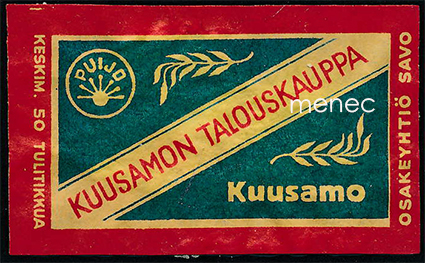 Kauppiasetiketti, Kuusamon Talouskauppa 