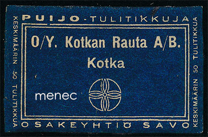 Kauppiasetiketti, Kotkan Rauta 