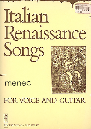 Italian Renaissance Songs 