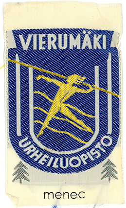 Vierumäen urheiluopisto, hihamerkki 