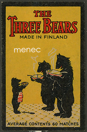 Vientietiketti, The Three Bears 