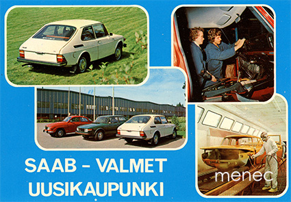 Uusikaupunki, Saabin valmistusta 