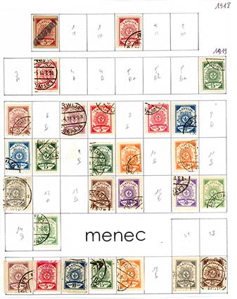 Latvia, käyttösarjoja 1918 ja 1919, 27 kpl 