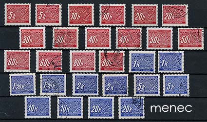 Saksa, Böömi-Määri, lunastusmerkit 1939 