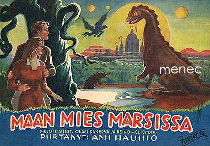 Kanerva, Olavi & Helismaa, Reino & Hauhio, Ami - Maan mies Marsissa 