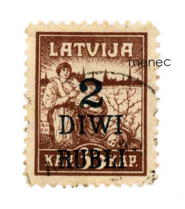 Latvia, käyttömerkki 1920 
