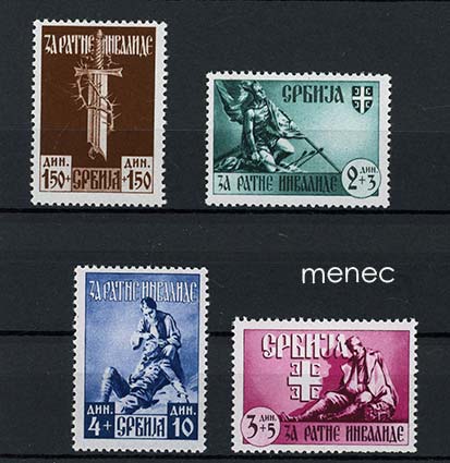 Saksa, miehitetty Serbia, serbialaisten sotainvalidien tuki 1943 