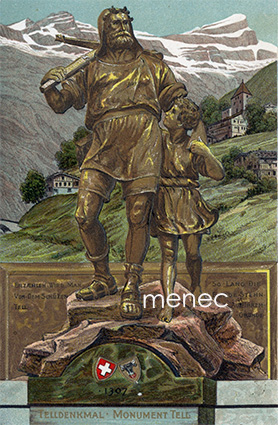 Sveitsi, Wilhelm Tellin muistomerkki 