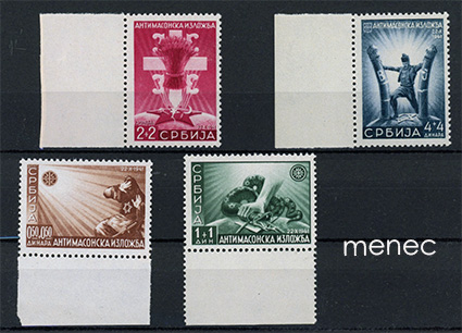 Saksa, miehitetty Serbia, vapaamuurarien vastainen näyttely 