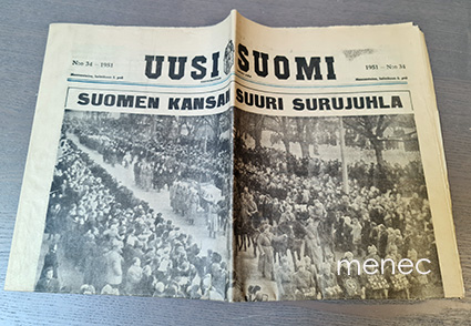 Uusi Suomi 5.2.1951 