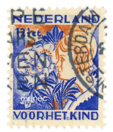 Alankomaat, Voor het Kind 1932, 12,5c (+3,5c) 