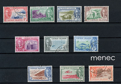 Iso-Britannia, Cayman-saaret, käyttösarjaa 1950 