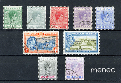 Iso-Britannia, Bahamas, käyttösarjaa 1938-1948 