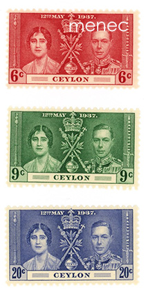 Iso-Britannia, Ceylon, kruunajaiset 1937 