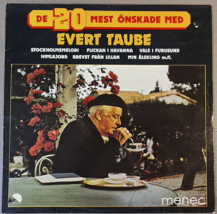 Taube, Evert - De 20 Mest Önskade Med Evert Taube 