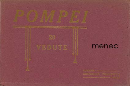 Pompeji, 20 valokuvan kansio 