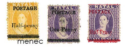 Iso-Britannia, Natal, vuoden 1977 ylipainamat malliin 1864 