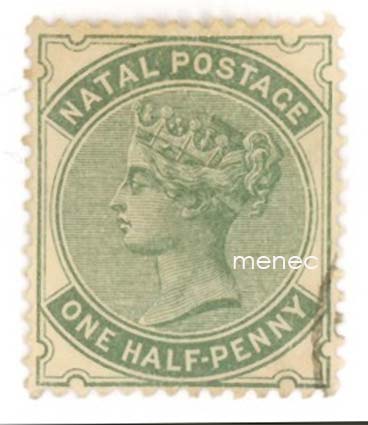 Iso-Britannia, Natal 1882, 0,5p 