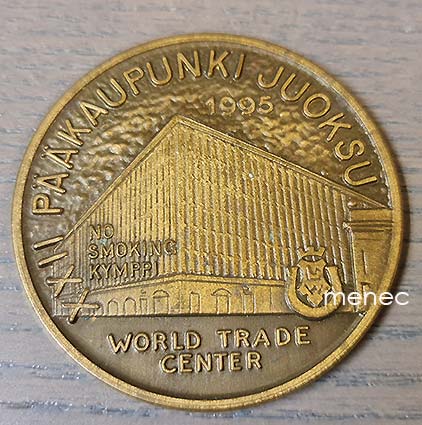 XXII pääkaupunkijuoksu 1995, mitali 