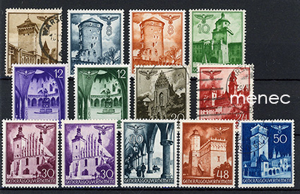 Saksa, Generalgouvernement, rakennuksia 1940-1941, 13 kpl 