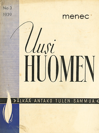 Uusi Huomen  1939,3