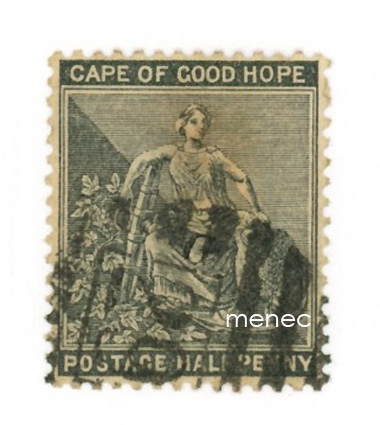 Etelä-Afrikka, Griqualand-West 1878, 1/2 p 