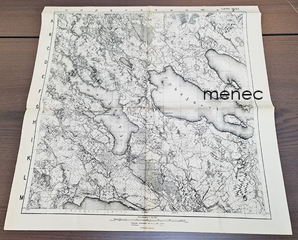 Kiimajärvi - Pyhäjärvi, topografinen karttalehti 1533 