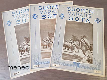 Suomen vapaussota 1945 [3 vol.], viimeiset numerot 