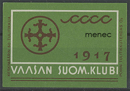 Tulitikkuetiketti, Vaasan Suomalainen Klubi 