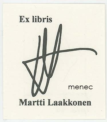Martti Laakkonen, exlibris 